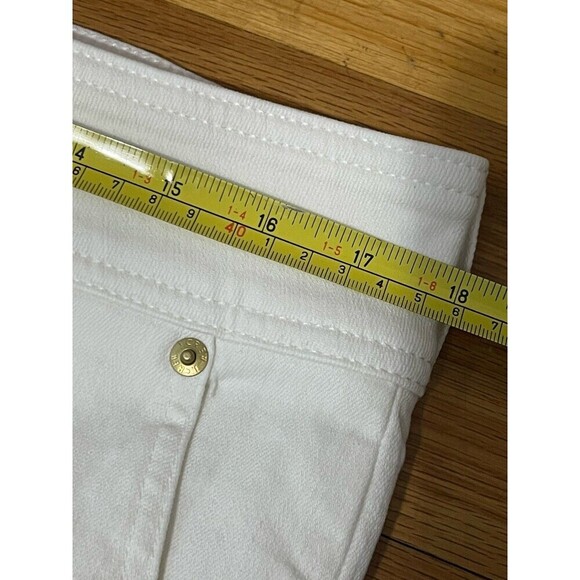 J.CREW Slim-wide Jean with Stacked Buttons Size 31 White NEW Modern Casual CH887 - Picture 10 of 14